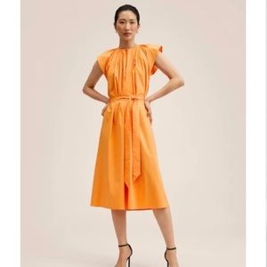 ASOS orange dress
